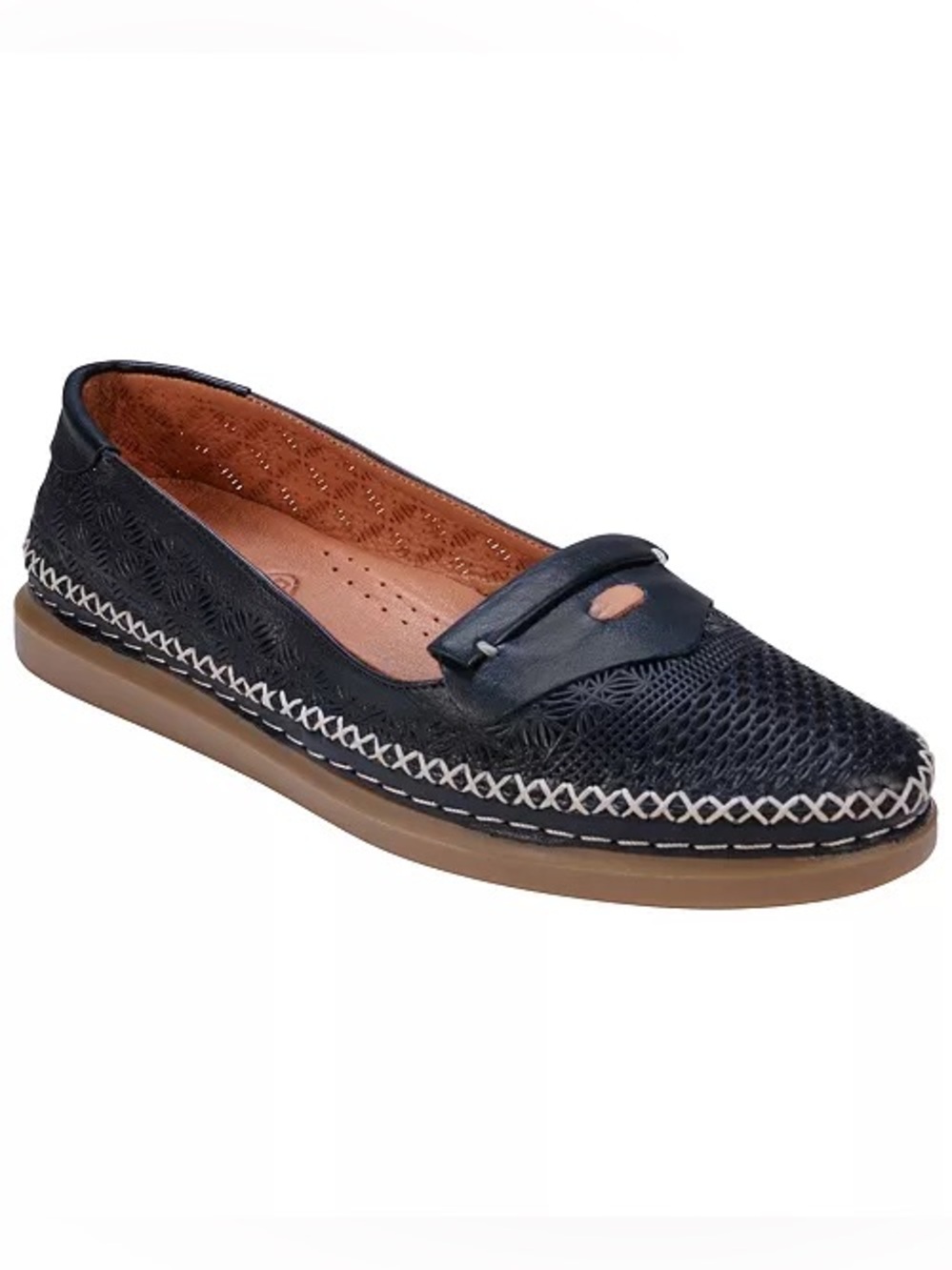 Cools 21 Ginger Perforated Leather Flats size 38